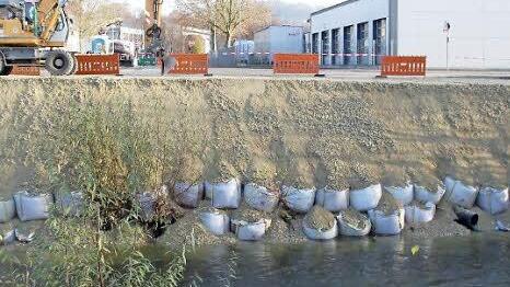 Die Verlängerung der Ernst-Faber-Straße führt dann über die neue Brücke hinüber zum Band der Wissenschaft.