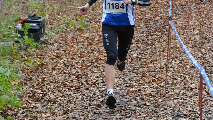 Sieger Eike Loch kurz vor dem Zieleinlauf
