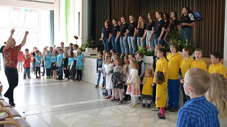 Das Kinder- und Jugendkonzert des Landkreises in Bad Backlet begeisterte die Zuhörer. Foto: Björn Hein
