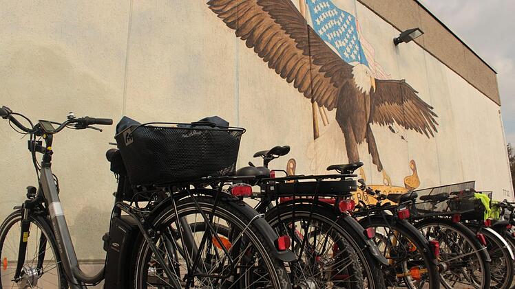 FT-Radtour über das Gelände der Bundespolizei. Foto: Michael Memmel