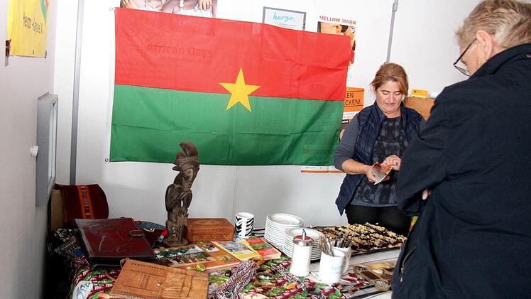 Der Stand des Partnerschaftsverein  Foto: Richard Sänger