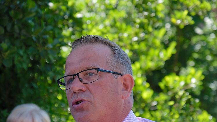 Regierungsdirektor Matthias Hümmler, Leiter des Bundeswehr-Dienstleistungszentrums (BwDLZ) Hammelburg Foto: Gerd Schaar