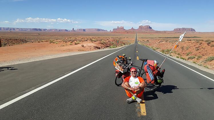 J&ouml;rg Richter auf gro&szlig;er Fahrradtour