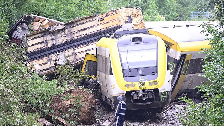 Nach dem Zugunglück in Oberschwaben
