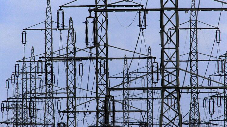 Wird der Landkreis Kulmbach von der umstrittenen Stromtrasse von Sachsen-Anhalt nach Bayern nun doch tangiert? Foto: dpa - Bildfunk