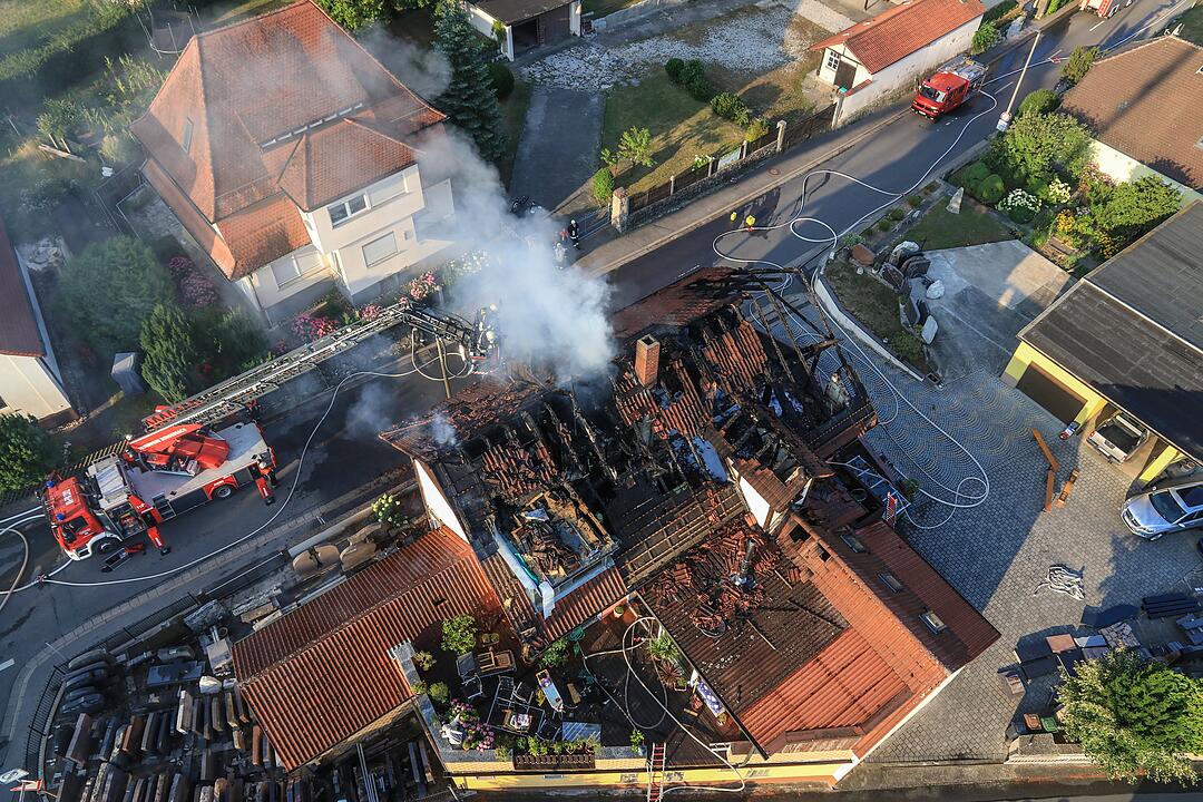 Brand in Frensdorf