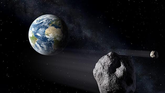 Die europ&auml;ische Weltraumorganisation "ESA" f&uuml;hrt eine Risikoliste mit den bedrohlichsten Asteroiden. Symbolfoto ESA Science Office/dpa