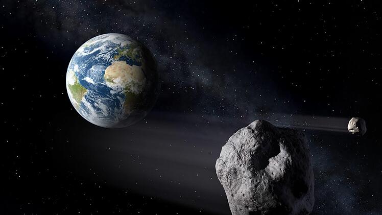 Die europäische Weltraumorganisation "ESA" führt eine Risikoliste mit den bedrohlichsten Asteroiden. Symbolfoto ESA Science Office/dpa