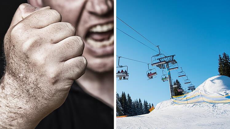 Ein Vater aus N&uuml;rnberg muss 4800 Euro Geldstrafe zahlen, weil er am Skilift total ausgerastet ist.