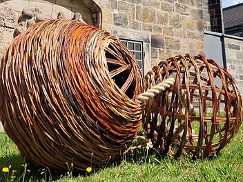 Lichtenfelser Korbmarkt findet bald statt: dieses Flechtkunst-Gro&szlig;projekt erwartet dich