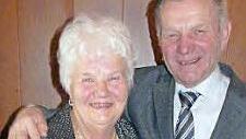 50 Jahre gemeinsames Glück: Olga und Heinrich Pöhlmann Foto: hl