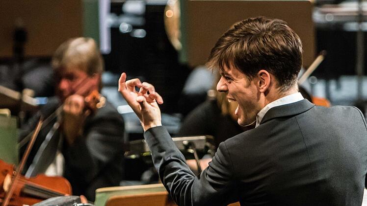 Impressionen vom Coburger Theaterfest: Erster Kapellmeister Johannes Braun. Foto: Jochen Berger