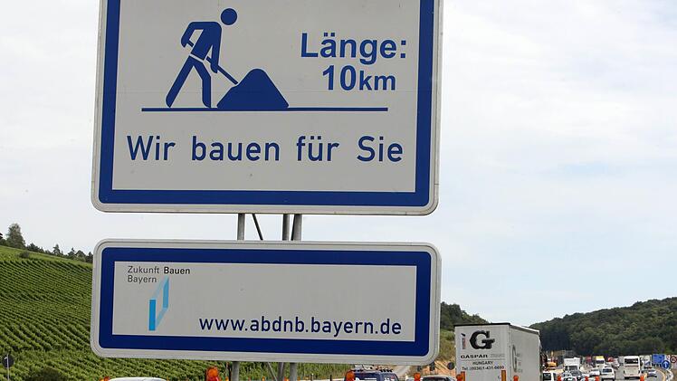 Wegen Arbeiten auf der A9/Nürnberg wird es bald zu Sperrungen kommen. Symbolfoto: Patrick Seeger/dpa