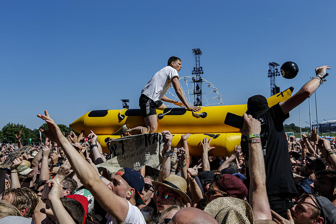 So rocken Feine Sahne Fischfilet auf Rock im Park 2019
