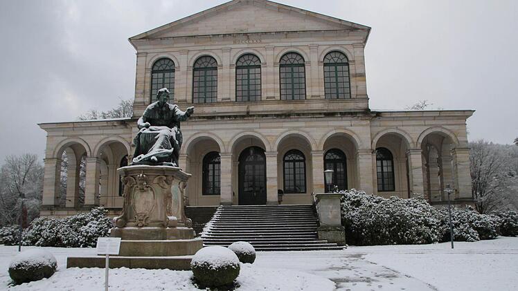 Winter im Staatsbad Bad Brückenau (Januar 2015)Foto: Ulrike Müller