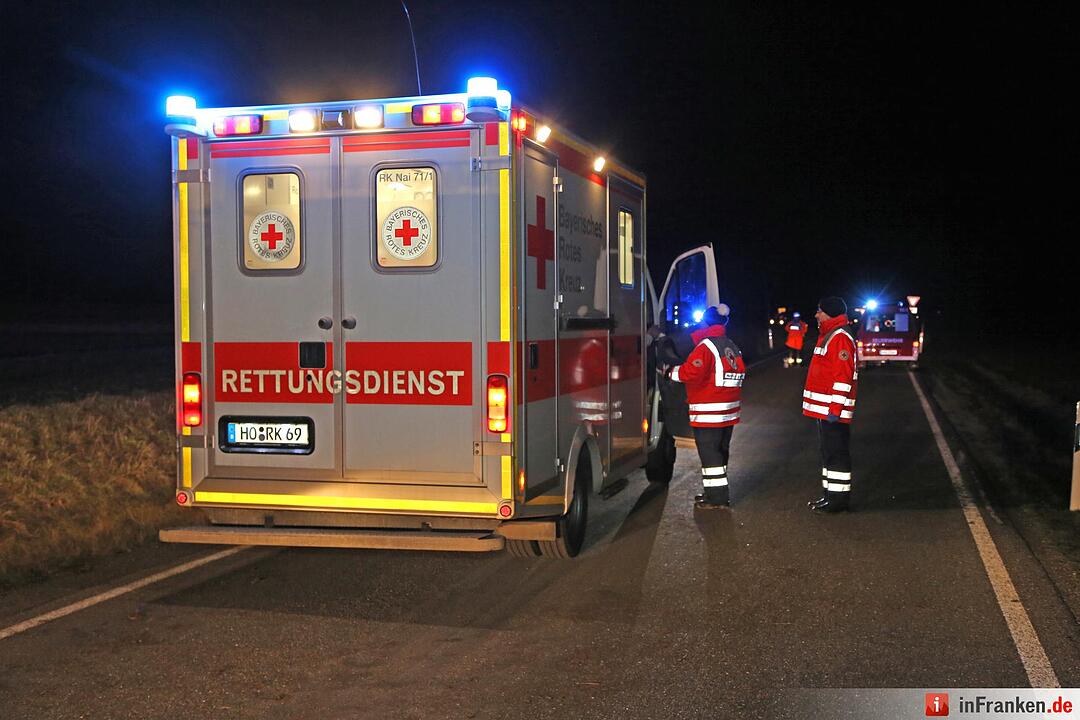 Unfall bei Berg: Frau schwer verletzt