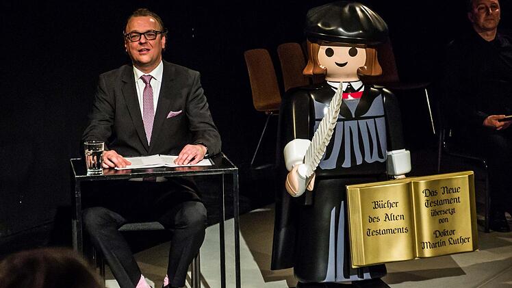 Reformationskonzert in der Coburger Reithalle: Bernd FrittrangFoto: Jochen Berger