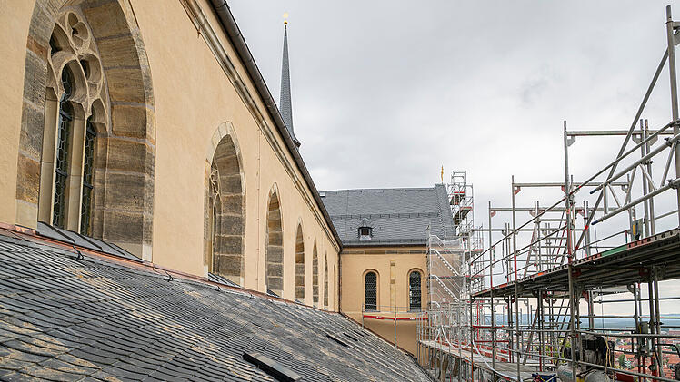 Bamberger Wahrzeichen: St. Michael bald wieder in alter Schönheit zu sehen