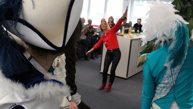 Tageblatt-Mitarbeiterin Nicole Schaffer macht den "Flieger" Foto: Ulrike Nauer