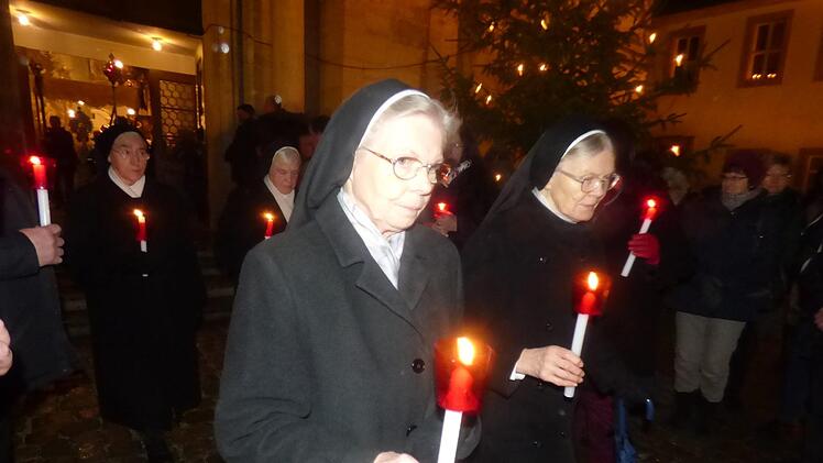 Bei der Lichterprozession in GößweinsteinThomas Weichert