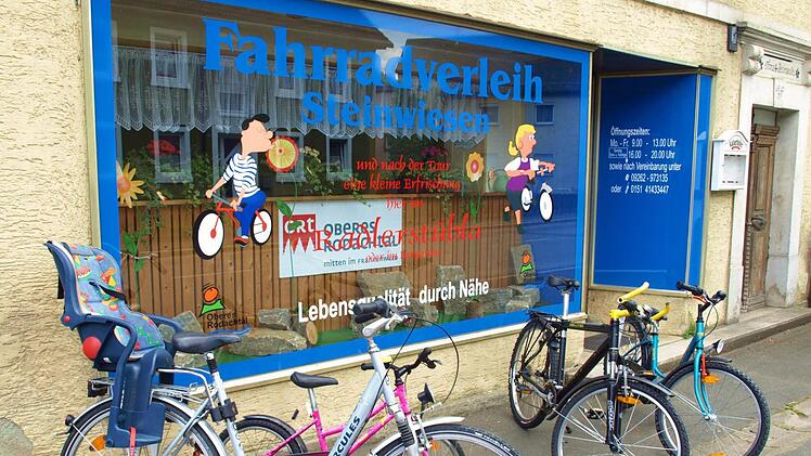 Sehr wichtig für den Tourismus im Oberen Rodachtal ist, dass der Fahrradverleih auch in Zukunft für die Urlaubsgäste und "sonstigen Radler" zur Verfügung steht.  Foto: Susanne Deuerling
