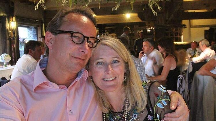 Albrecht von Wallmoden mit seiner Frau Justine. Foto: privat