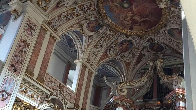 Blick in die Schlosskirche der Coburger Ehrenburg.Foto: Jochen Berger