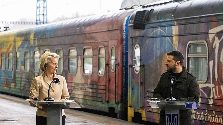 Ursula von der Leyen in Kiew