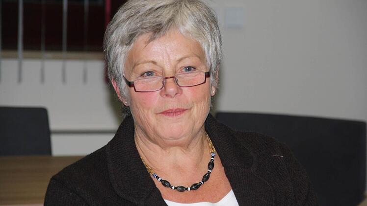 Elisabeth Kuhn, Gemeinderätin in Burkardroth und derzeit 3. Bürgermeisterin, tritt nicht wieder an zur Kommunalwahl am 16. März 2014.Foto: Angelika Luga-Braun