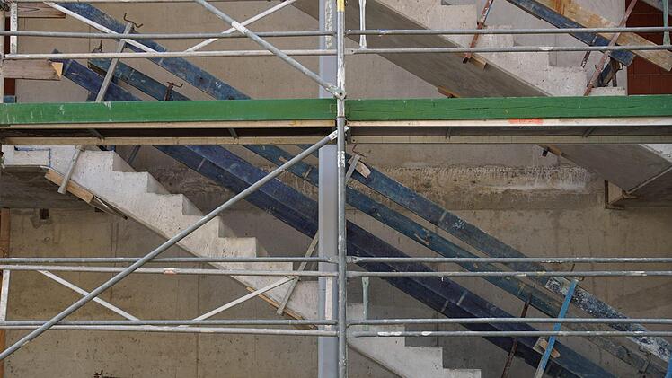 Baustelle Rathaus EuerdorfFoto: Arkadius Guzy