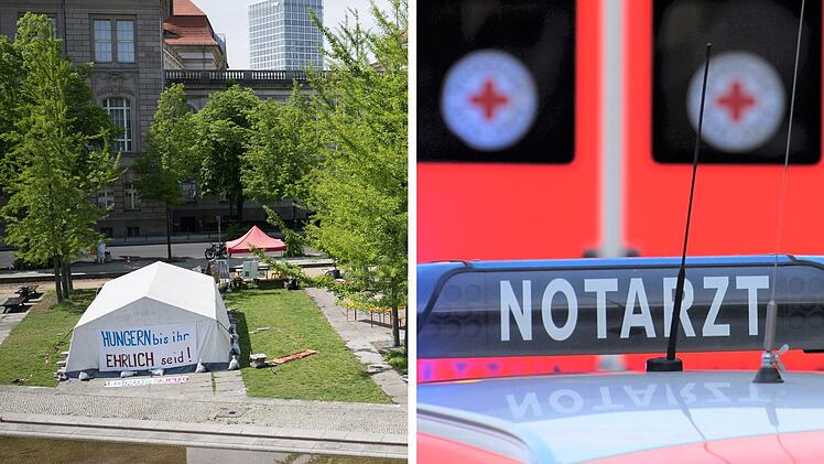 Berlin/München: Lebensgefahr durch Klima-Hungerstreik - 61-jähriger bricht Aktion ab