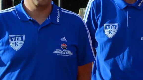 Co-Trainer Klaus Eichhorn (links) wird wohl beim VfB Kulmbach Werner Thomas (rechts) beerben. Foto: Archiv