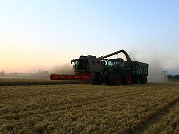 Ein romantisches Bild, doch der Beruf des Landwirts hängt wie kein anderer von unberechenbaren Wagnissen ab.privat
