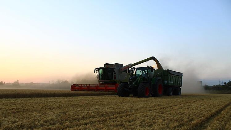 Ein romantisches Bild, doch der Beruf des Landwirts hängt wie kein anderer von unberechenbaren Wagnissen ab.privat