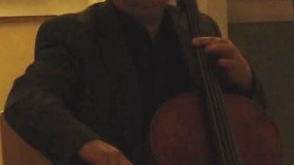 Cellist Cladimir Kolpasjnikov