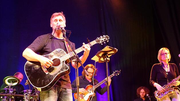 Uwe Geisler und Band in Forchheim Foto: Pauline Lindner