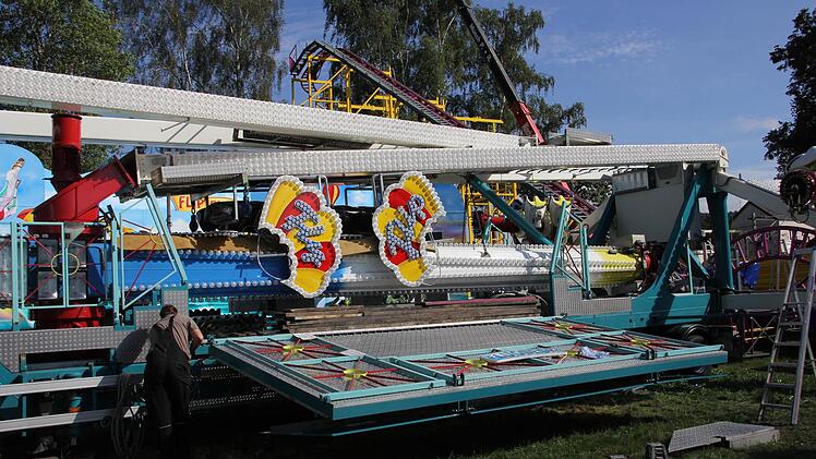 Abbau beim Freischießen. Foto: Marco Meißner