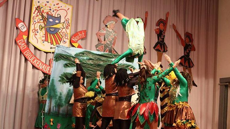Die Waldprinzessin der Showtruppe aus Wiesentheid. Thomas Dill