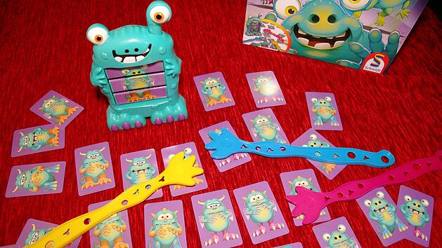Das Kinderspiel „Monsterjäger“ im Test: Turbulente Jagd mit der Monster-Mischmaschine