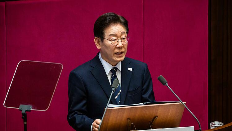 S&uuml;dkoreas Pr&auml;sident Lee Jae Myung