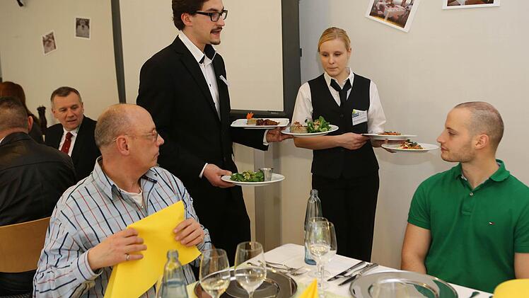 Die Gewinner im Service: Annalisa Laufer und Thomas Vittoria