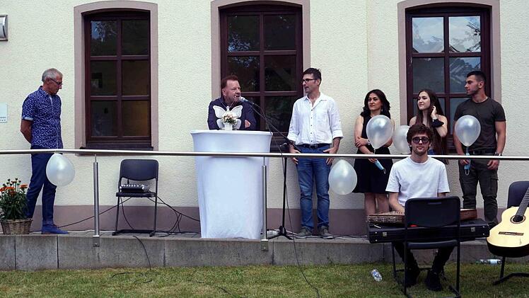 Manfred Braun bei der Begrüßung