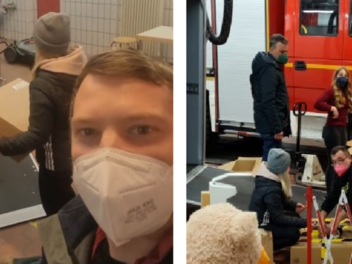 Feuerwehr Gößweinstein will Ukraine-Flüchtlingen helfen - dann passiert etwas Bewegendes