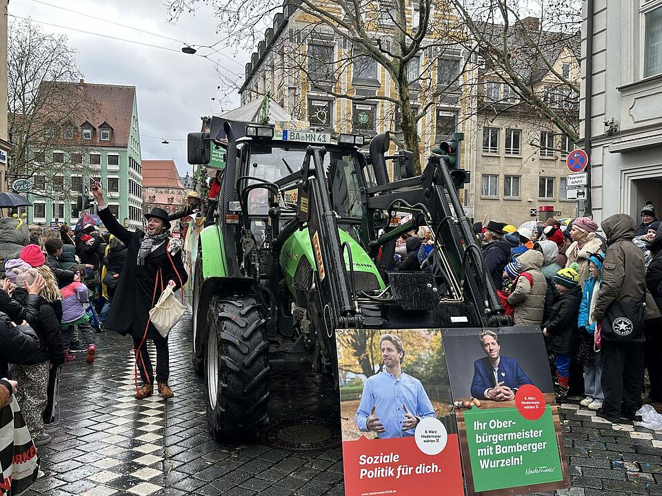 Die sch&ouml;nsten Bilder vom Bamberger Faschingsumzug