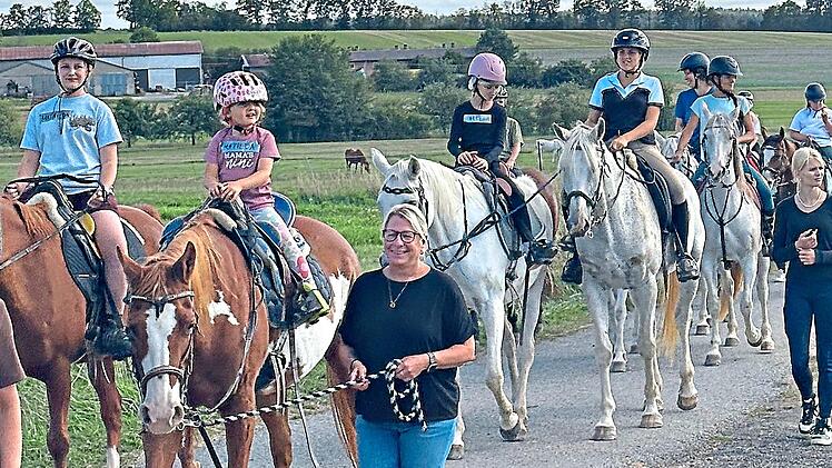Reiten auf dem Gest&uuml;t Marahepa.Andre Iff