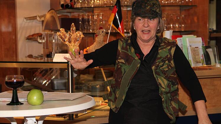 Helga Siebert versteht sich auf die feinen, leisen Töne.  Foto: Gerda Völk