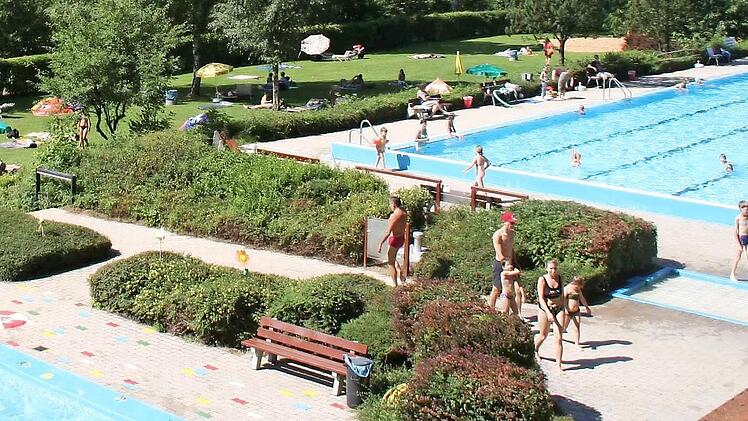 Das Freibad Egloffstein öffnet pünktlich mit Beginn der Pfingstferien. Foto: privat
