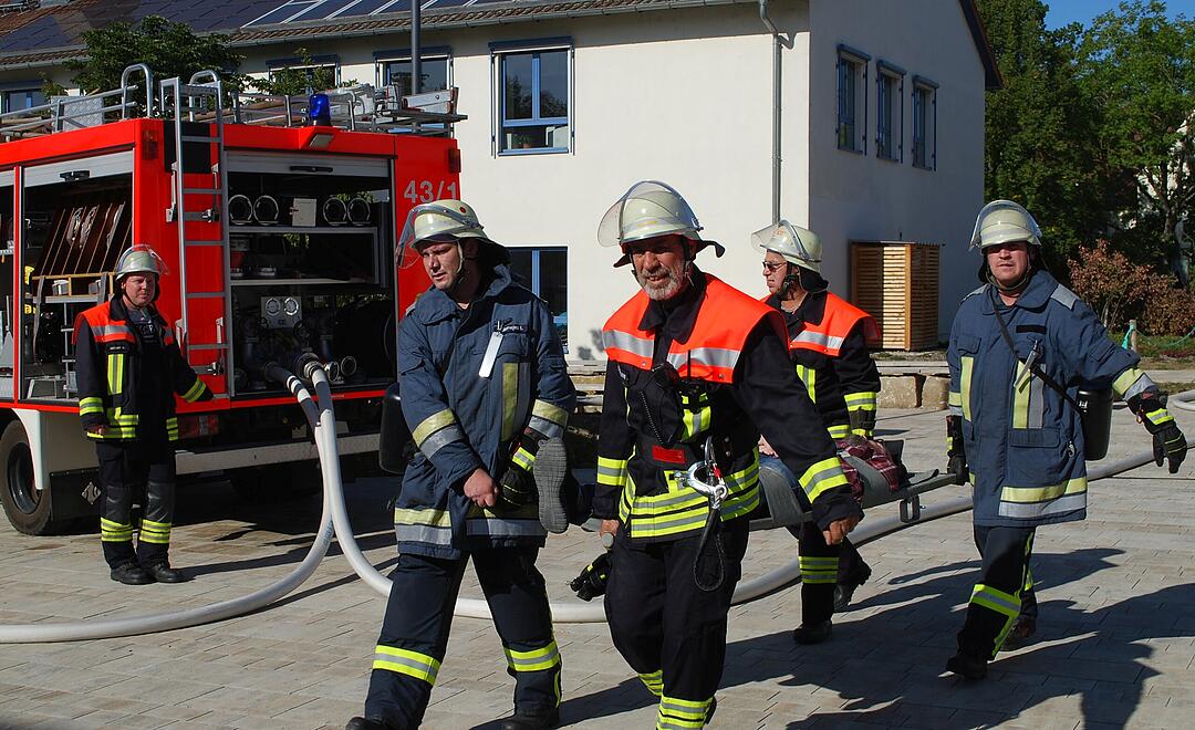 Großübung Feuerwehren