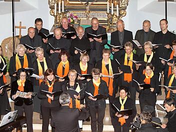 Ein tolles Klangerlebnis bot der Projektchor aus Ludwigsstadt unter dem Dirigenten Sigurd Knopp.