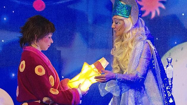 "Lauras Stern", das Musical f&uuml;r Kinder, wird am 27. Januar um 15 Uhr in der Kulmbacher Dr.-Stammberger-Halle aufgef&uuml;hrt. Foto: event-factory